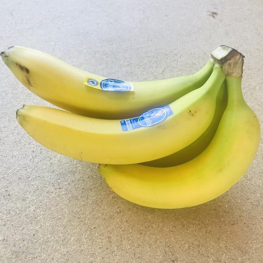Bunch of bananas fresh and healthy delivered to your door